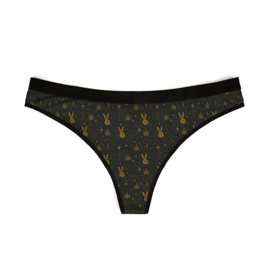 Bunnie Print Women's Thong