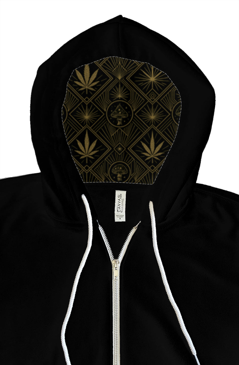MyWeed.Club x HappyBunnie420.com Collab Zip Up Hoodie