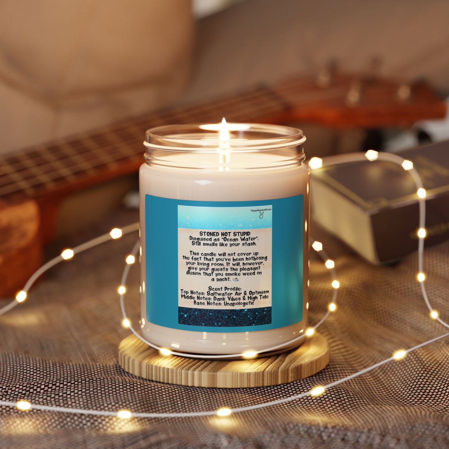 Stoned Not Stupid Candle