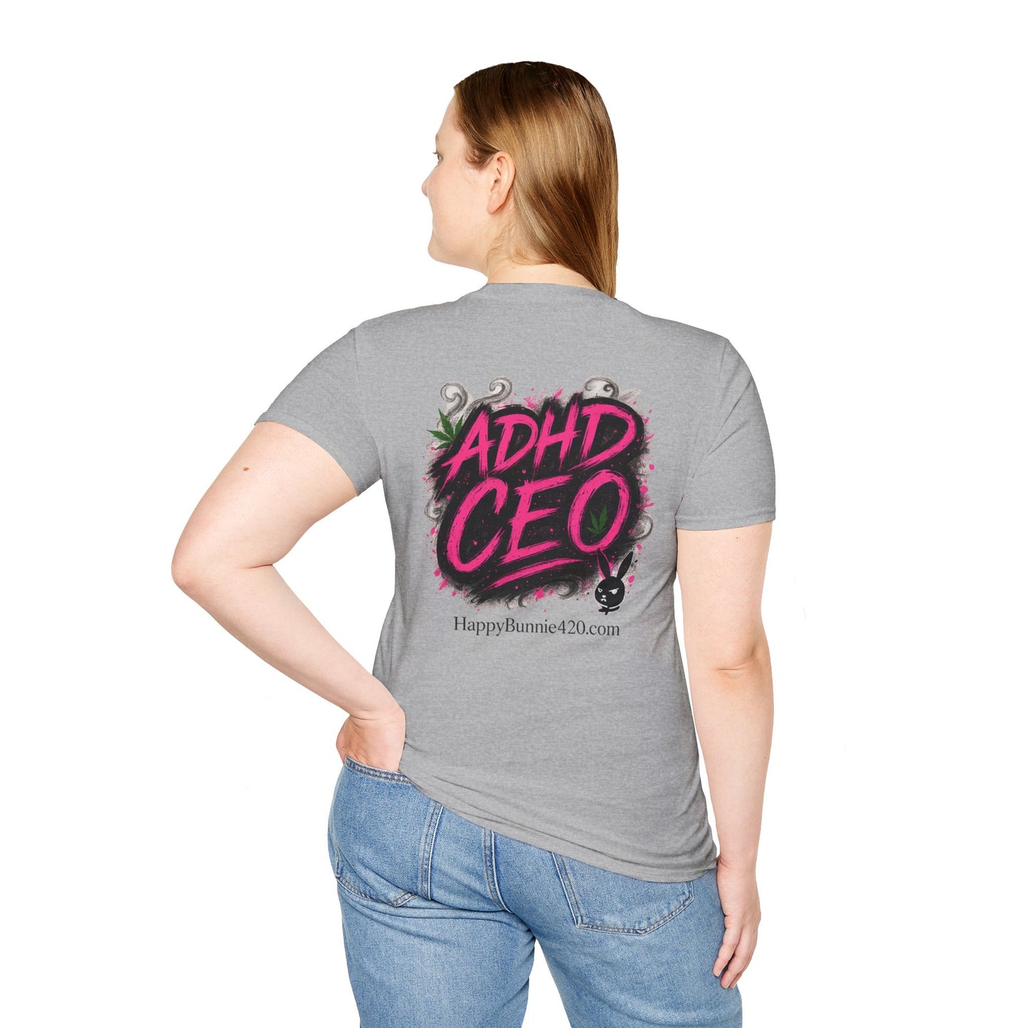 ADHD CEO Unisex Softstyle T-Shirt