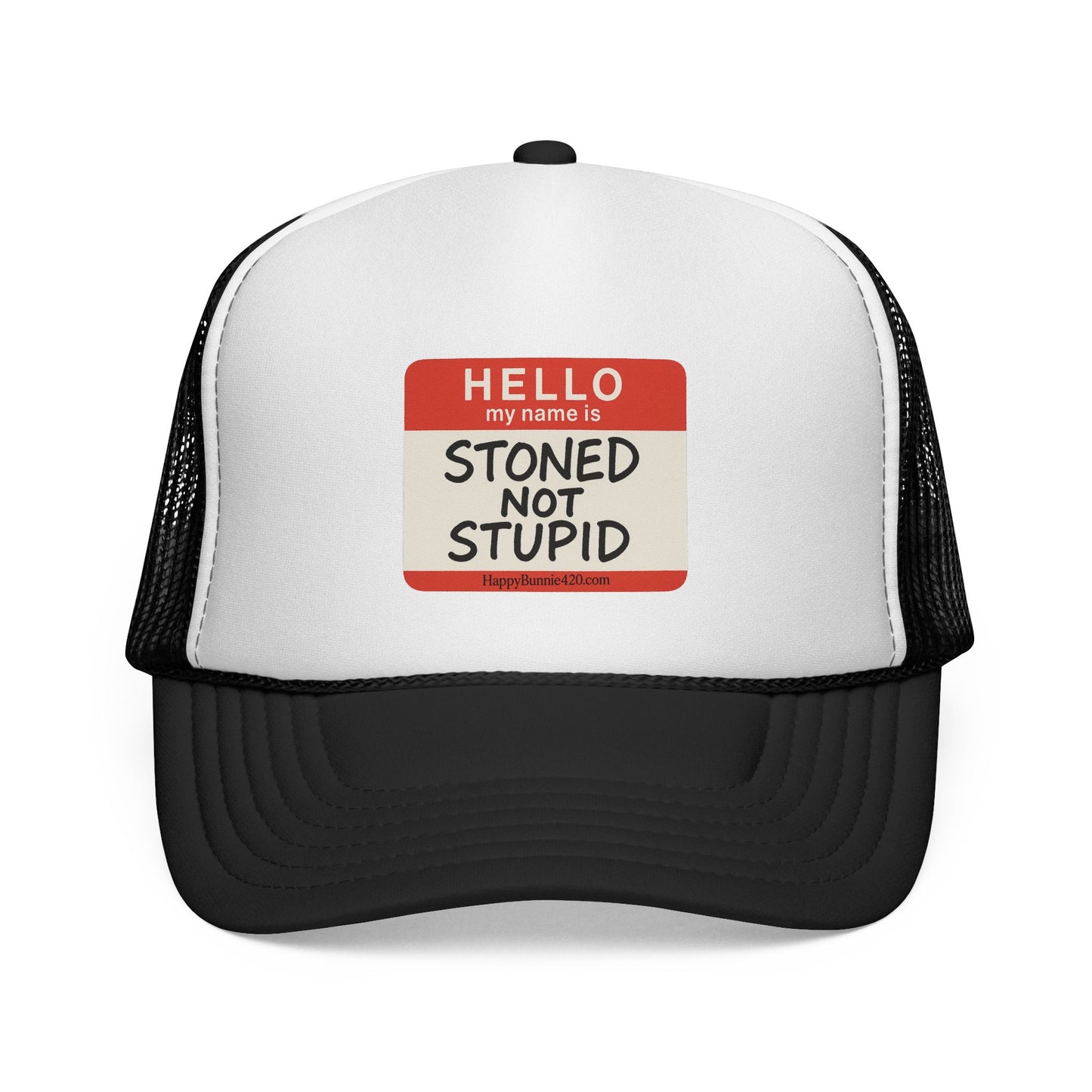 Stoned Not Stupid Trucker Hat