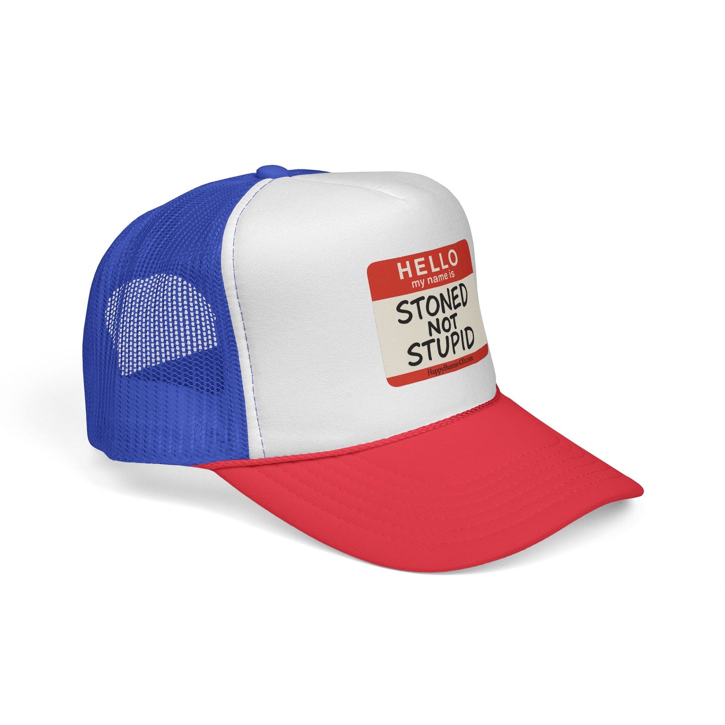 Stoned Not Stupid Trucker Hat