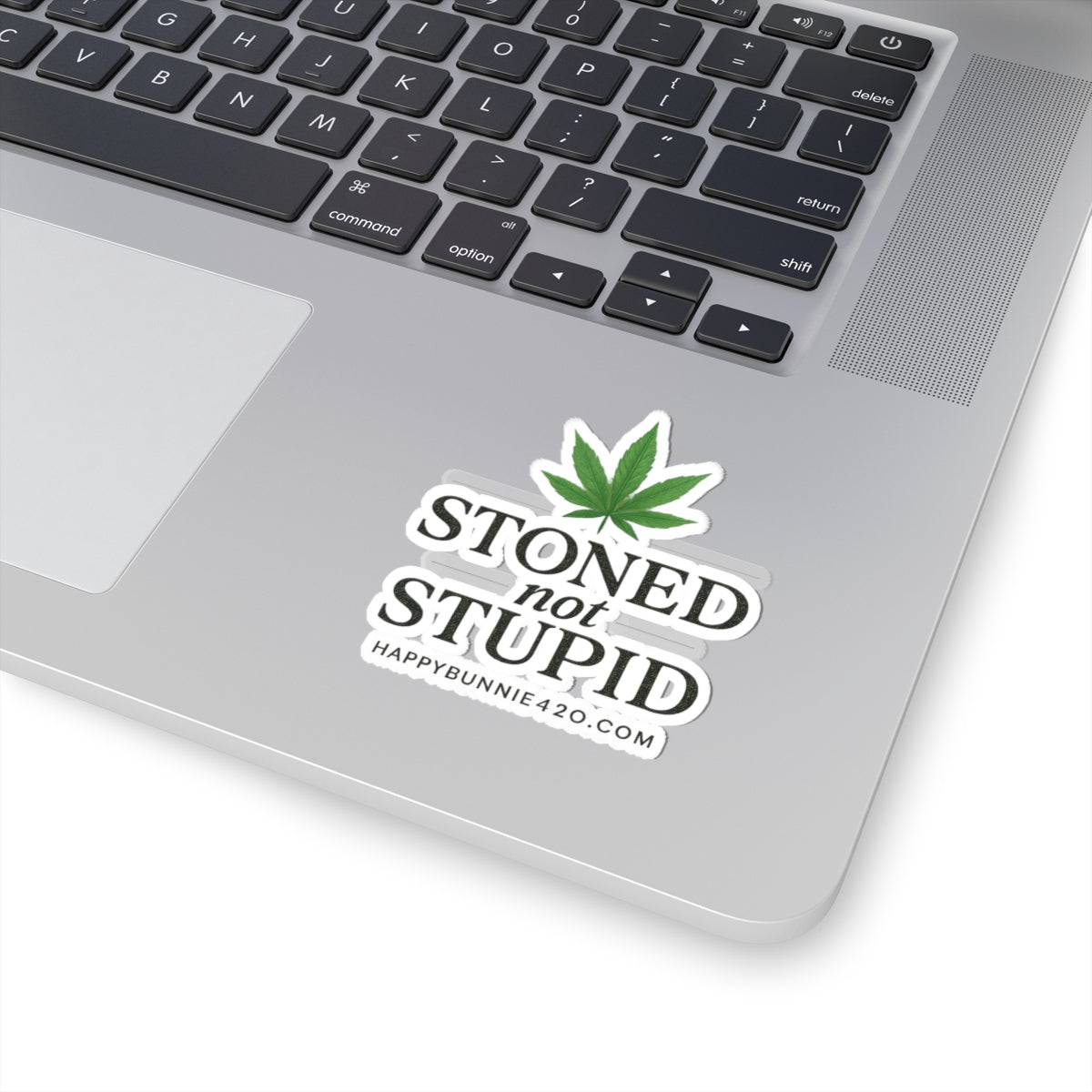Stoned Not Stupid Sticker
