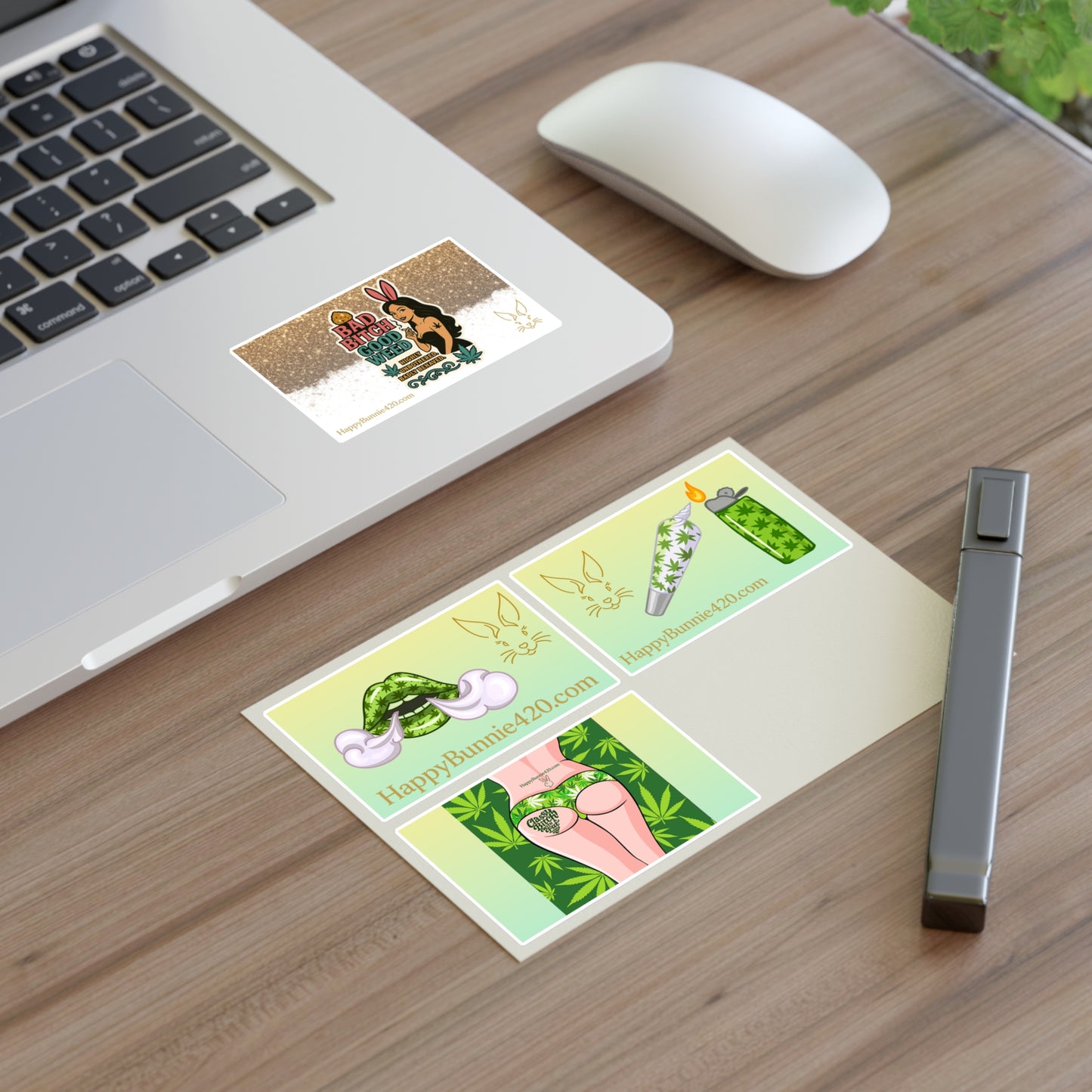 HappyBunnie420 Sticker Stash