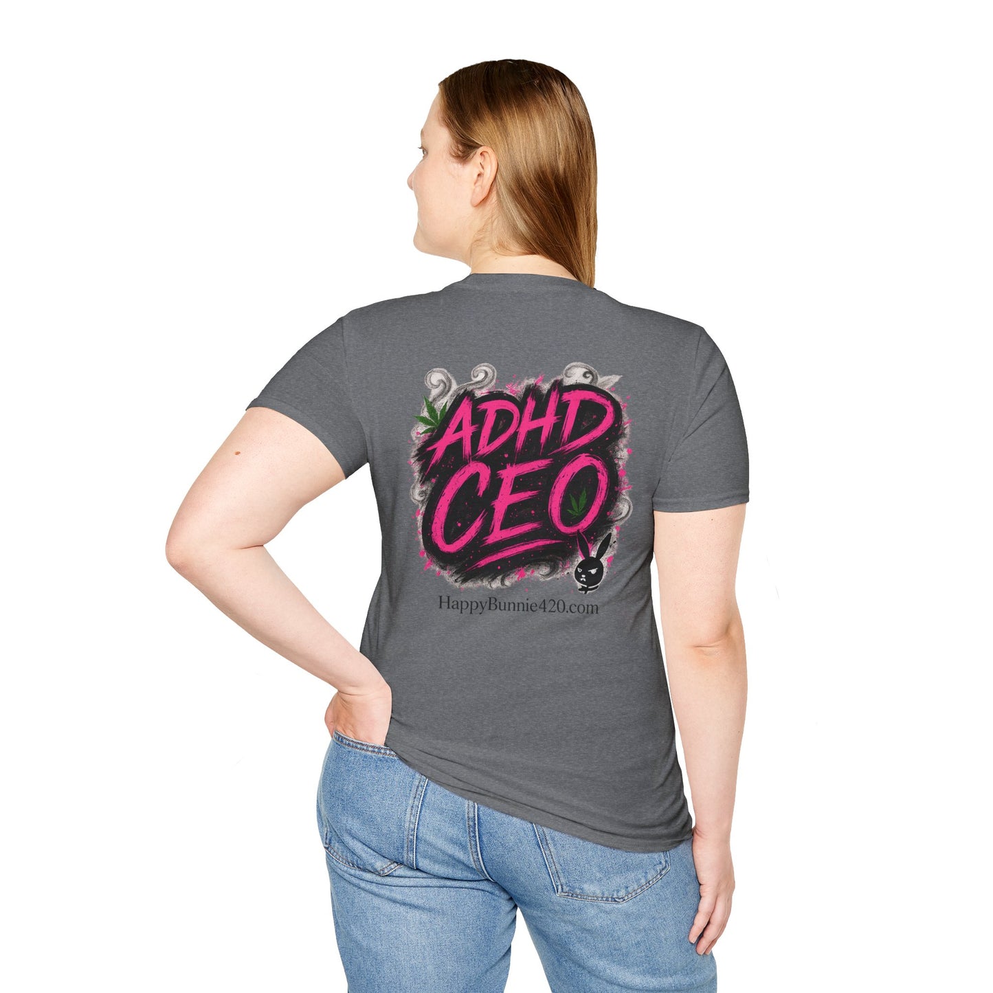 ADHD CEO Unisex Softstyle T-Shirt