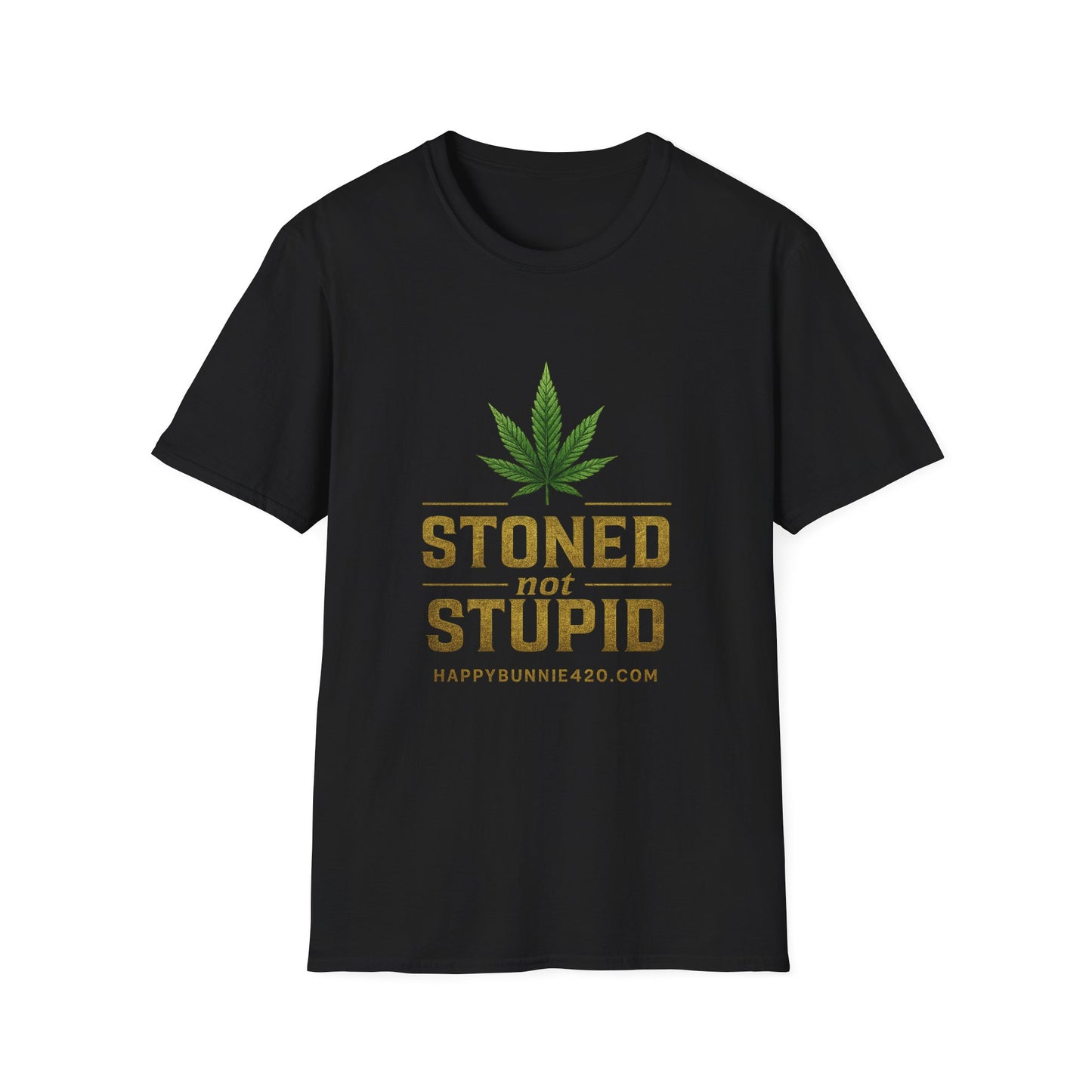 Stoned Not Stupid Tee (For the High-Functioning Man)