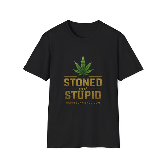 Stoned Not Stupid Tee (For the High-Functioning Man)