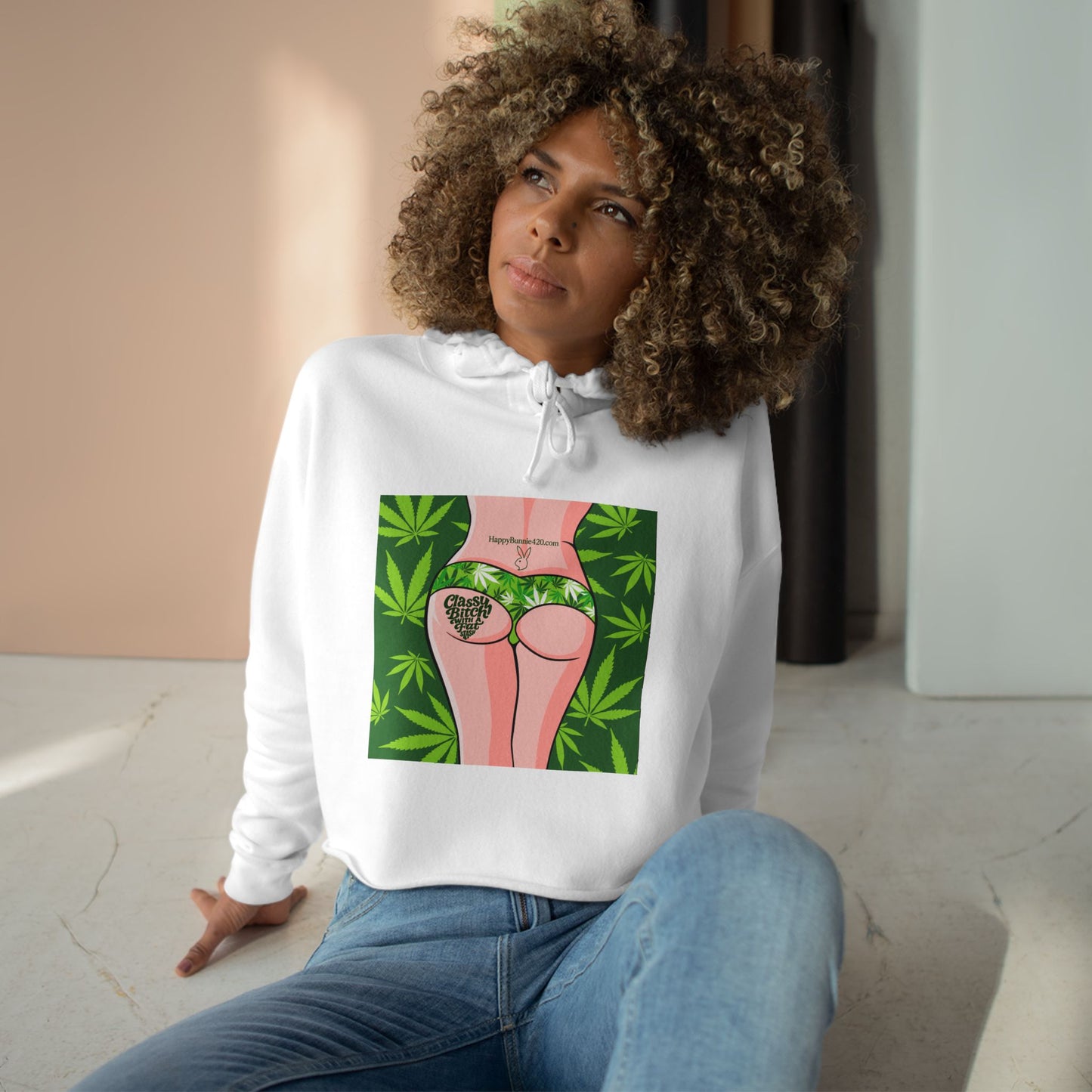 Classy B*tch Crop Hoodie
