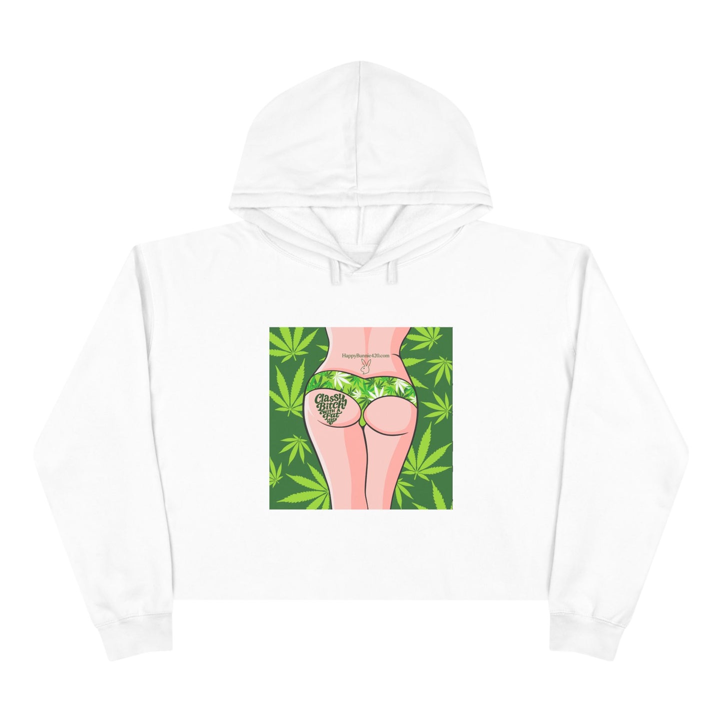 Classy B*tch Crop Hoodie