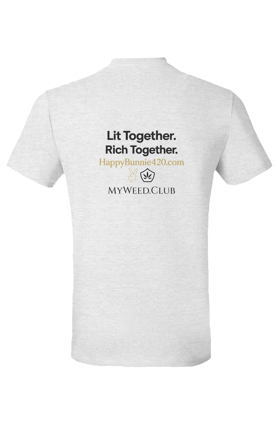 MyWeed.Club x HappyBunnie420.com Collab T-shirt
