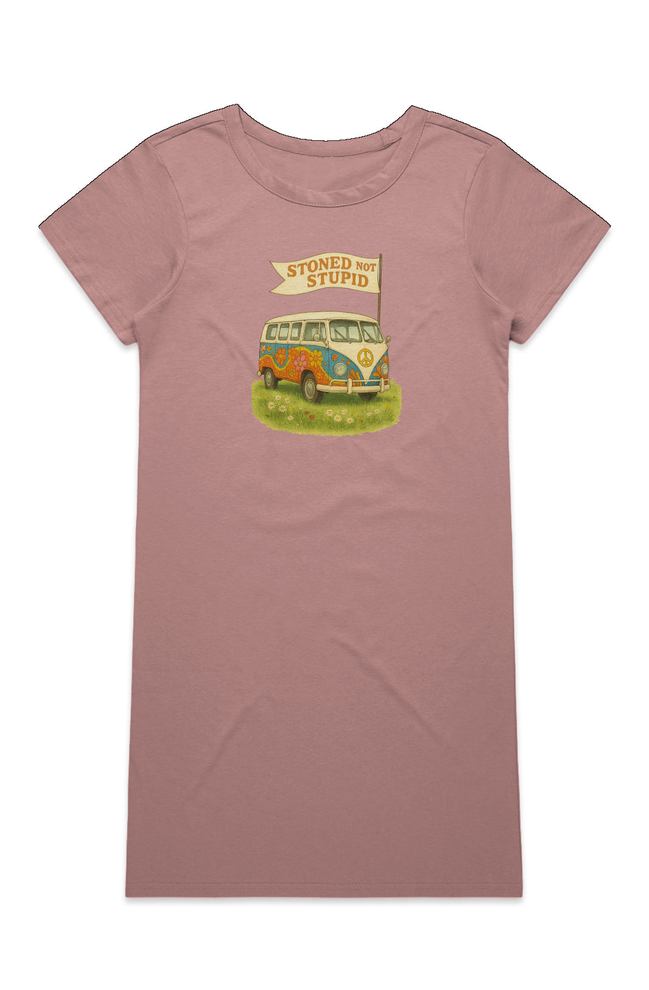 Stoned Not Stupid Organic Cotton Dress