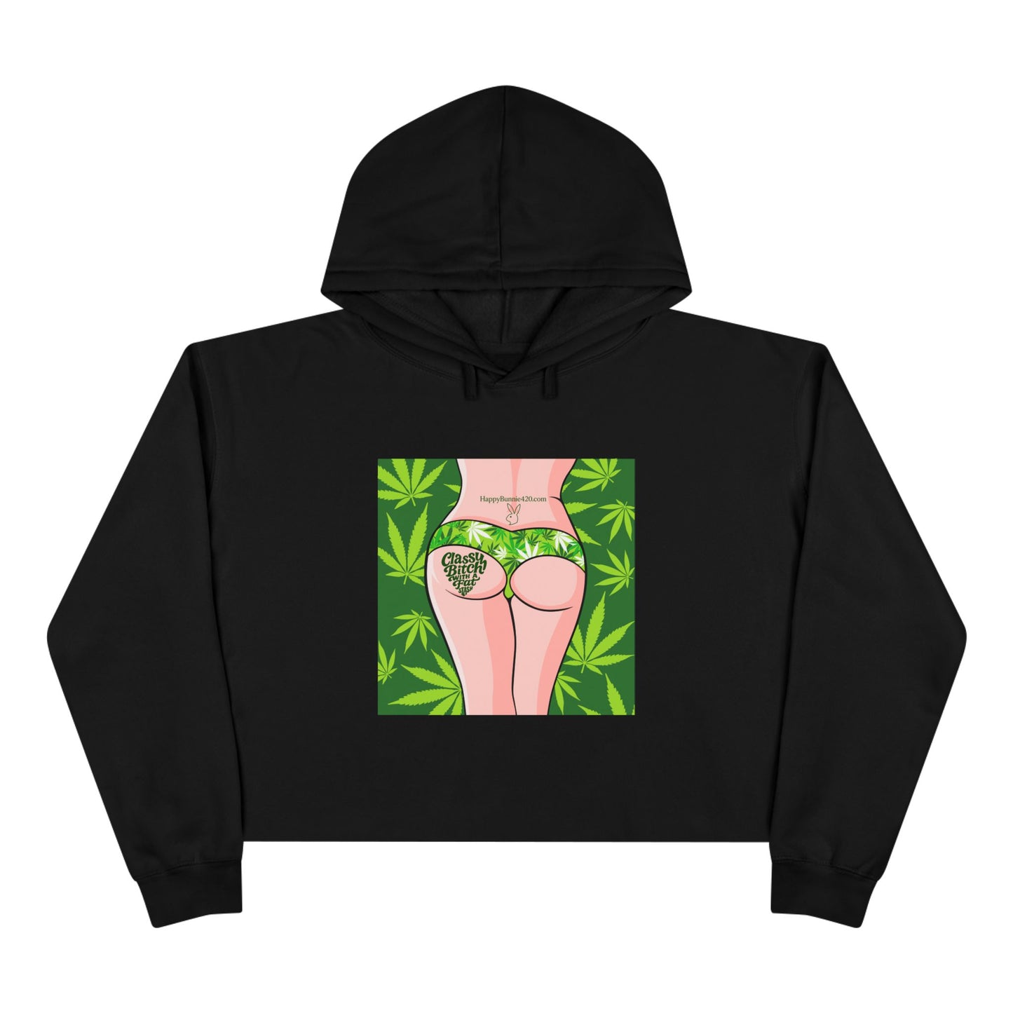 Classy B*tch Crop Hoodie