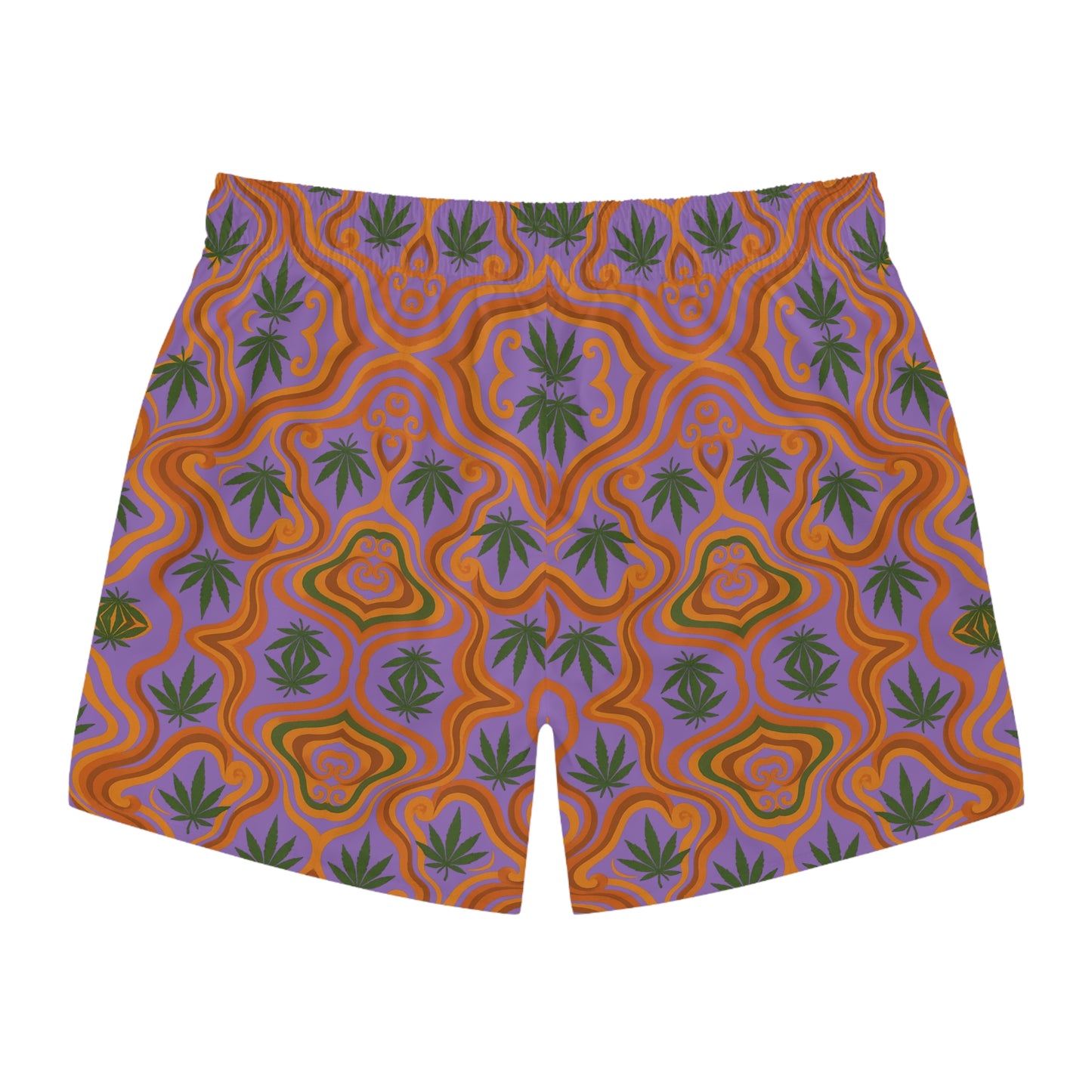 Retro Swim Trunks by HappyBunnie420