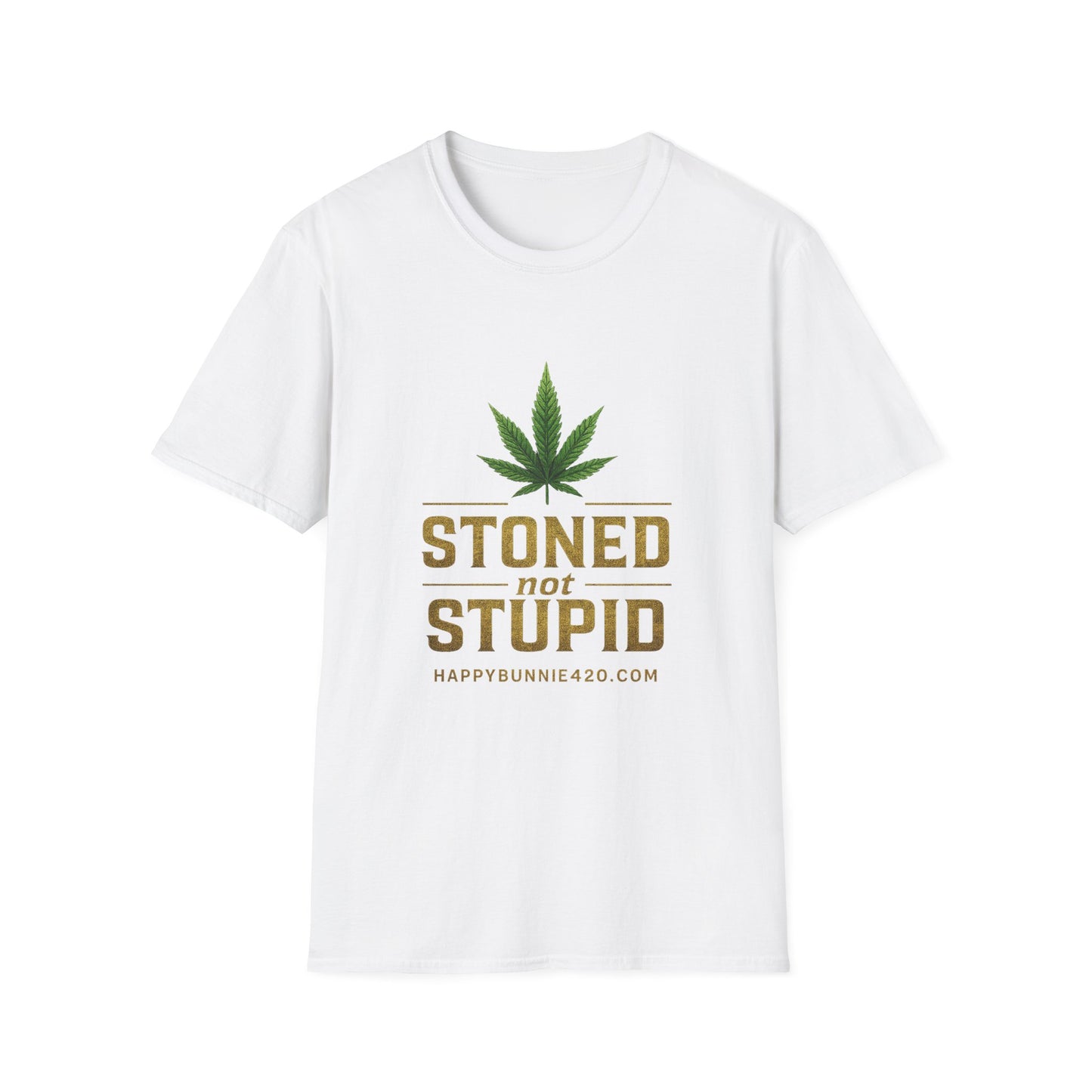 Stoned Not Stupid Tee (For the High-Functioning Man)